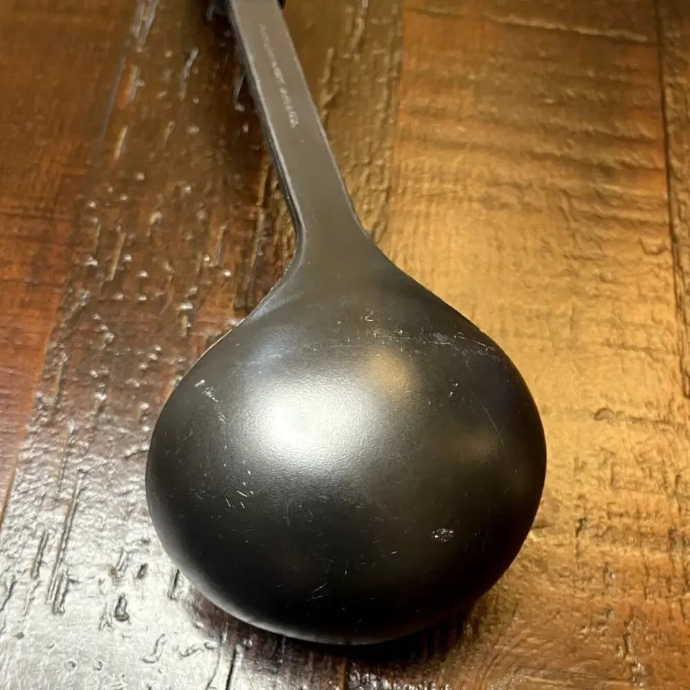 Calphalon Black Nylon Ladle Heat Resistant 400°F Made in USA Kitchen Utensil